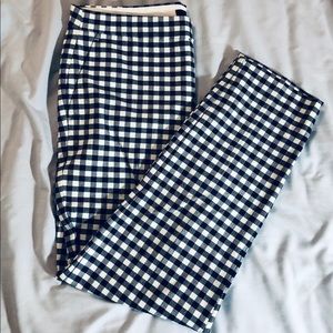JCrew gingham pants